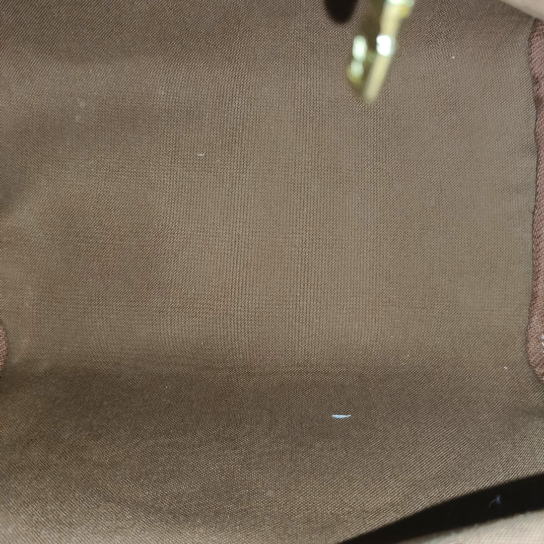 SPEEDY 25 Monogram Coated Canvas Brown