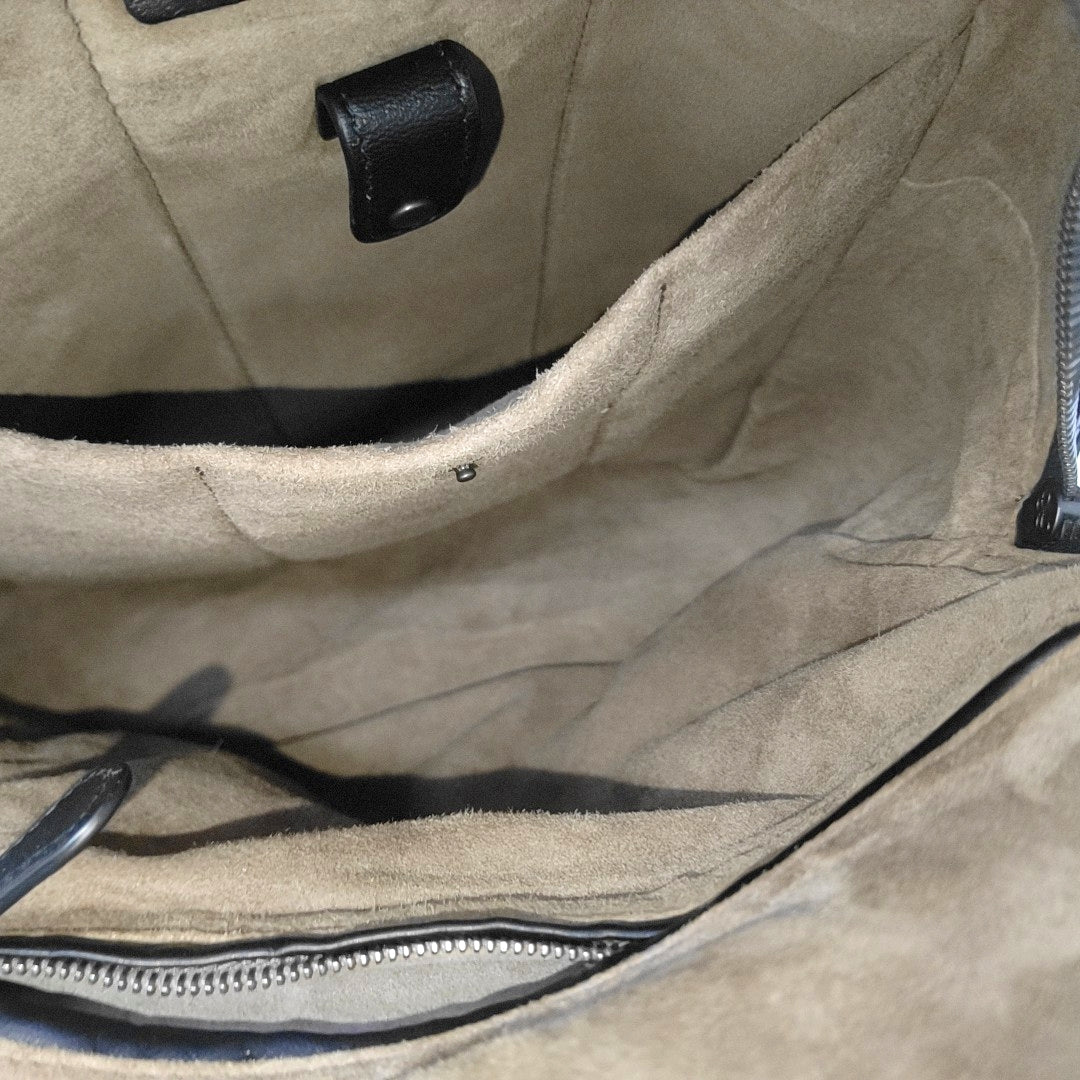 Calfskin Backpack Black