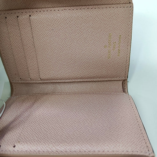 VICTORINE Monogram Coated Canvas Brown Wallet