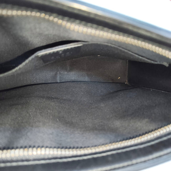 GG Supreme Monogram Coated Canvas Gray