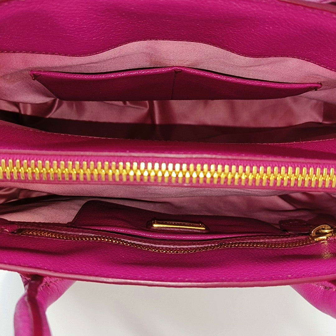 Calfskin Tote Bag Pink