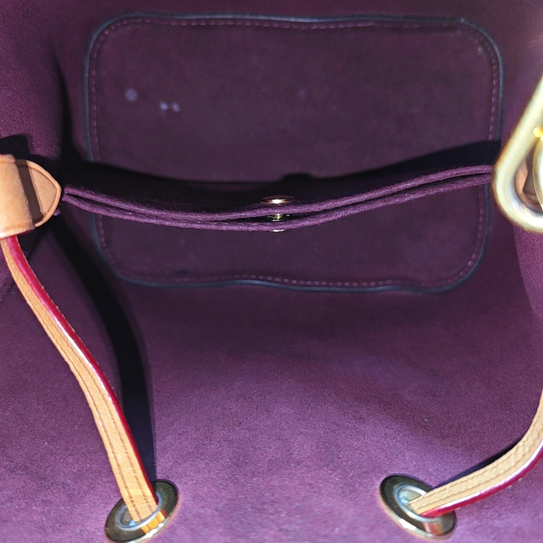 NÉONOÉ BB Monogram Coated Canvas Brown