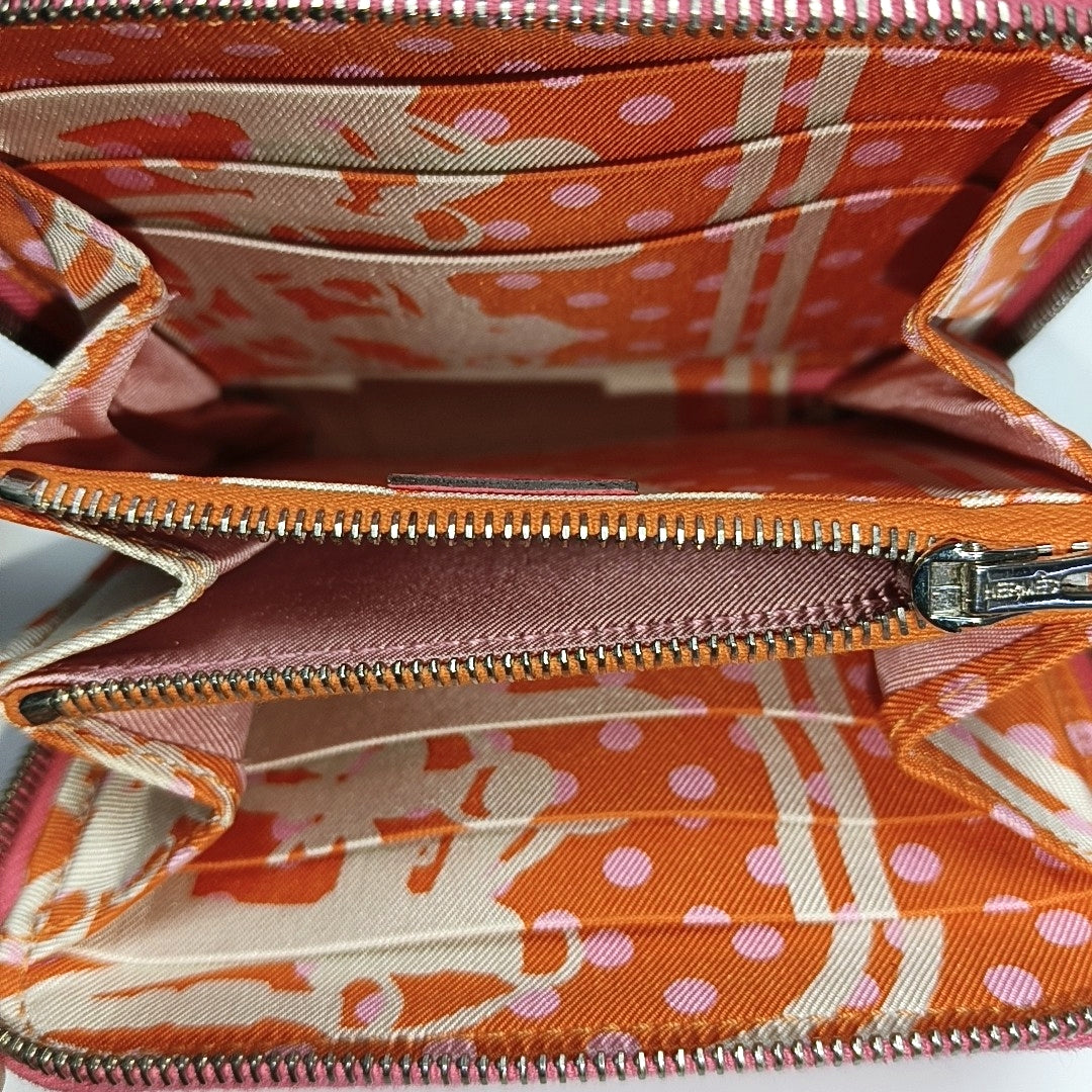 Silk'in Epsom Pink Wallet
