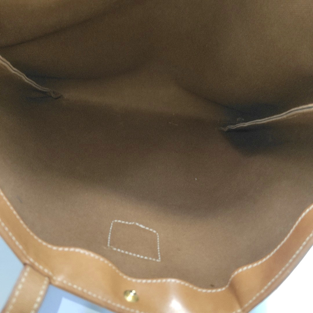 MACADAM TOTE Coated Canvas Brown
