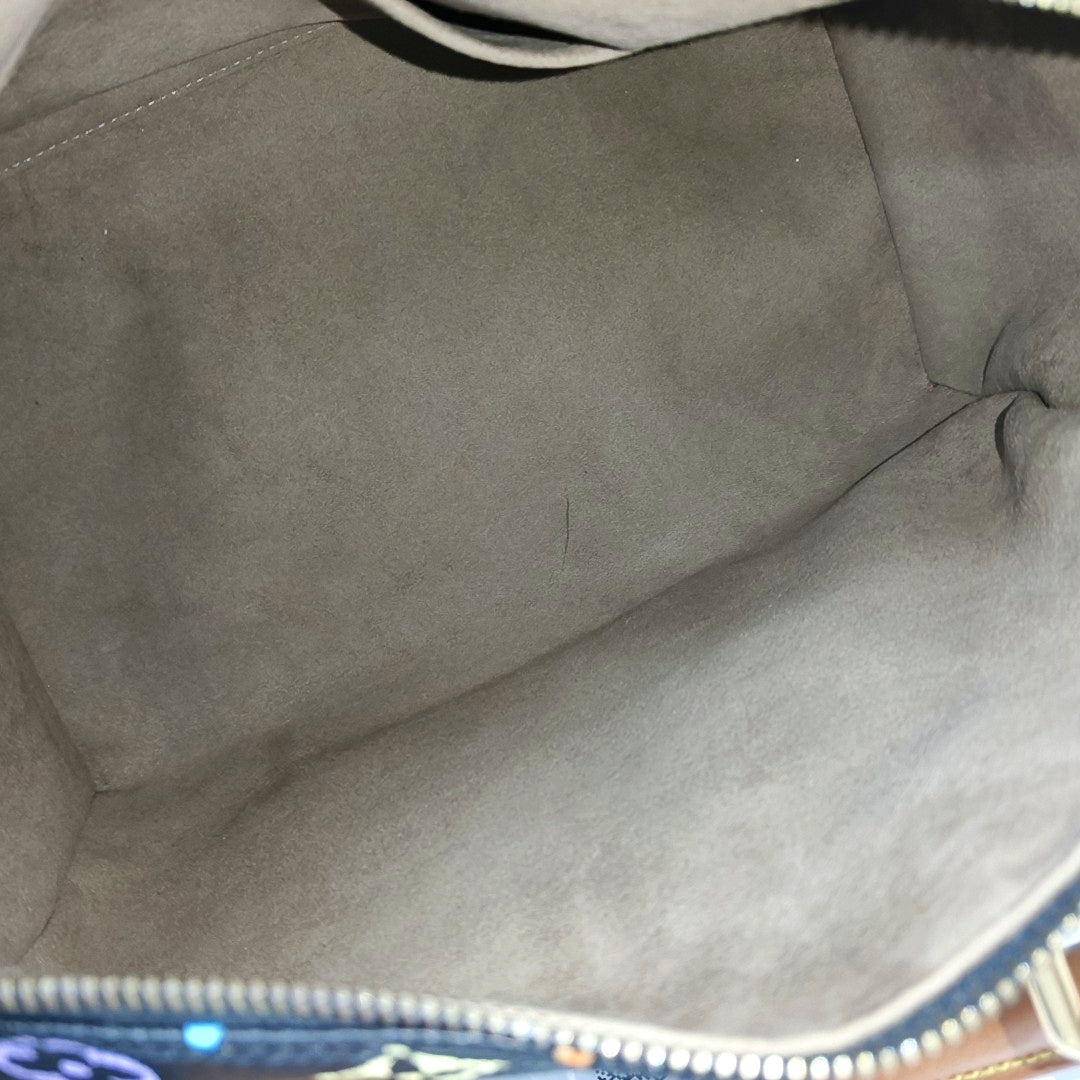 LV × TM SPEEDY 30 Monogram Coated Canvas Black