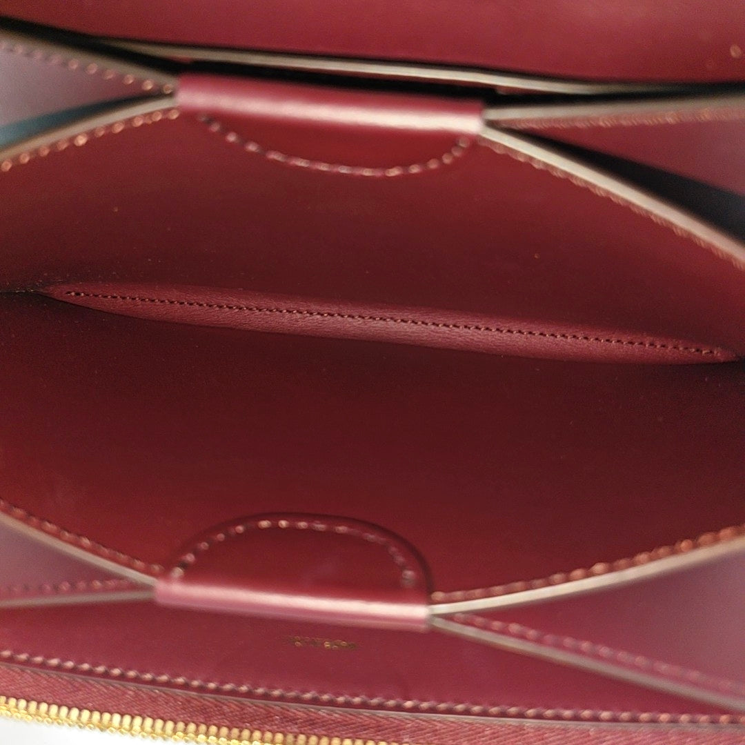 Calfskin Shoulder Bag Red