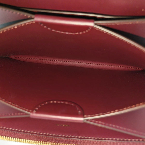 Calfskin Shoulder Bag Red
