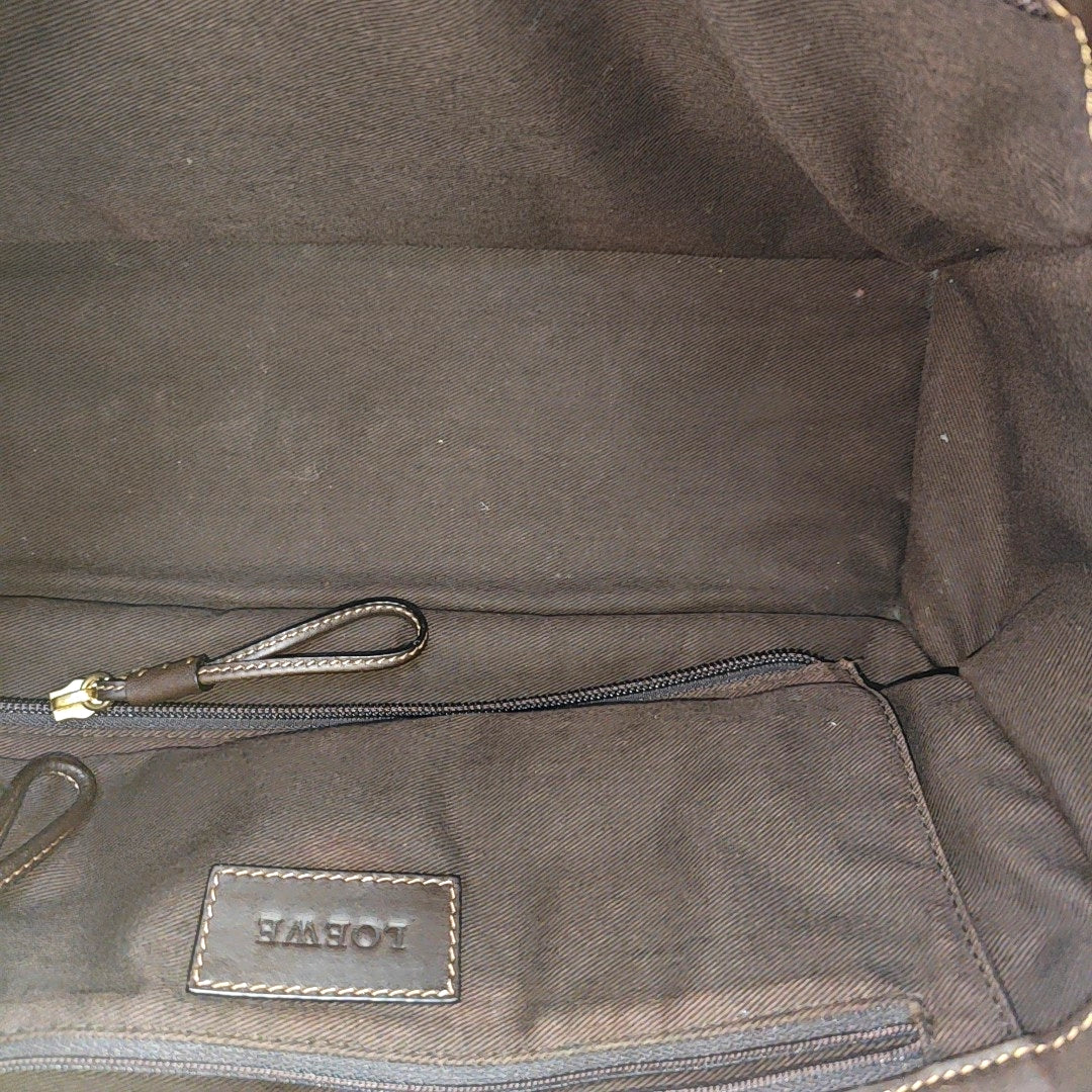 Calfskin Tote Bag Brown