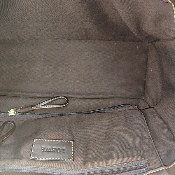Calfskin Tote Bag Brown