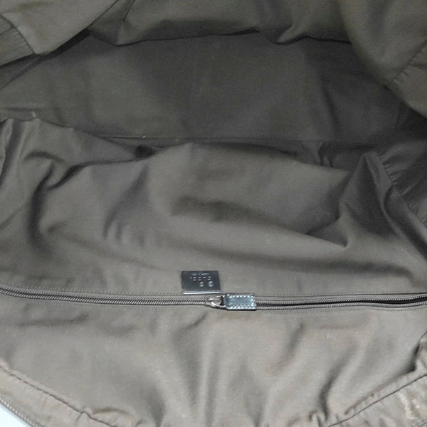 Monogram Canvas Shoulder Bag Black