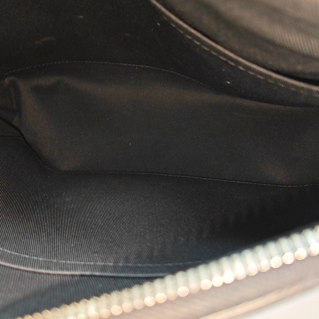 MICK Damier Graphite Coated Canvas Gray