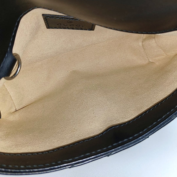 GG Marmont Mini Quilted Calfskin Black