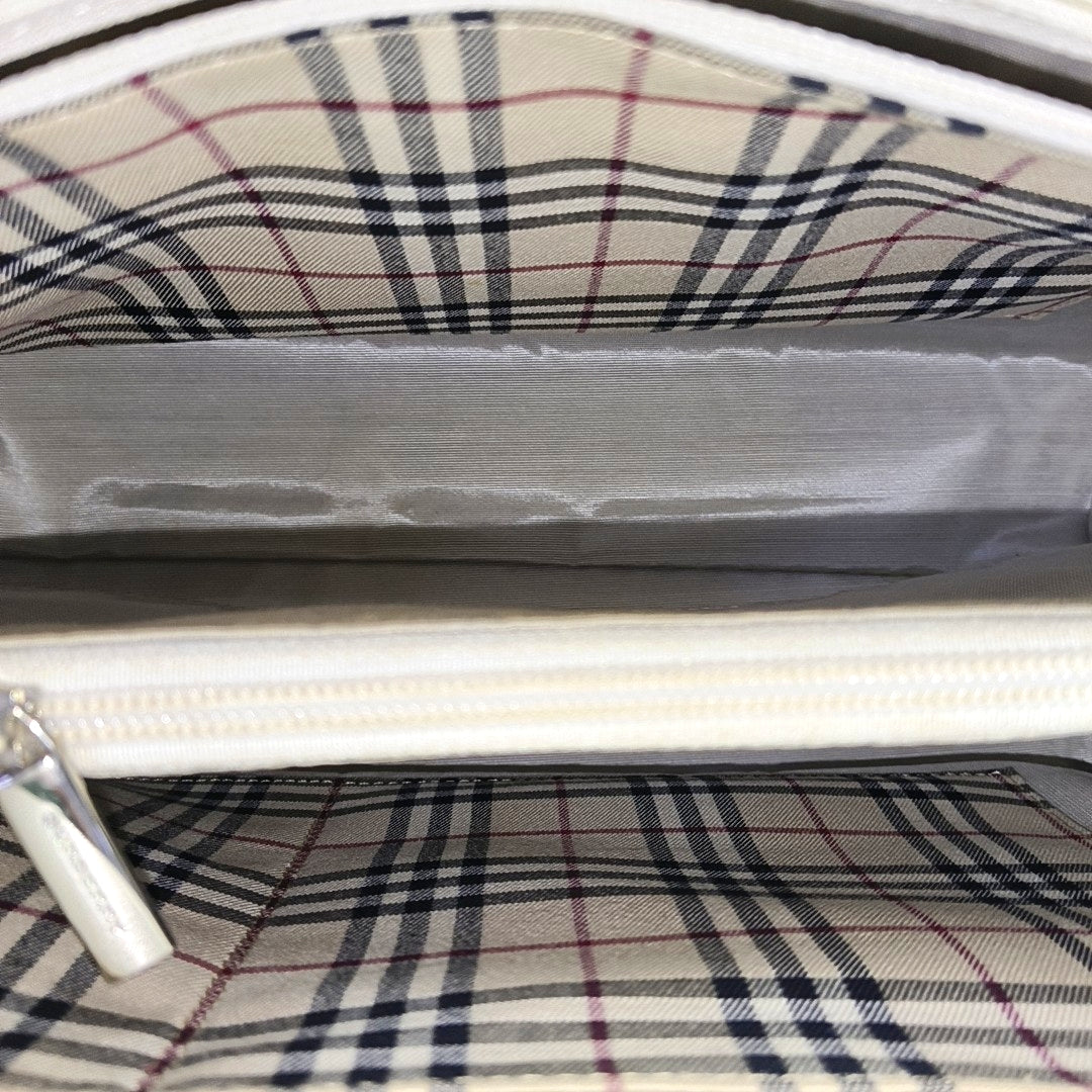 Calfskin Tote Bag Small White