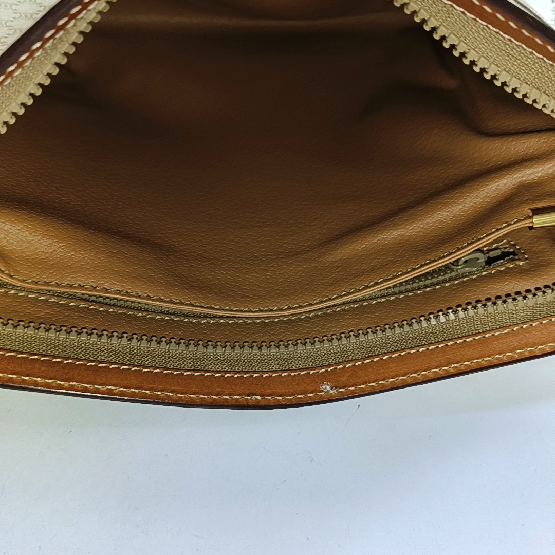 MACADAM CLUTCHES Coated Canvas Beige