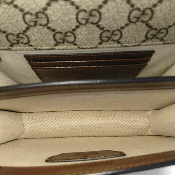 Retro Mini Monogram Coated Canvas Beige