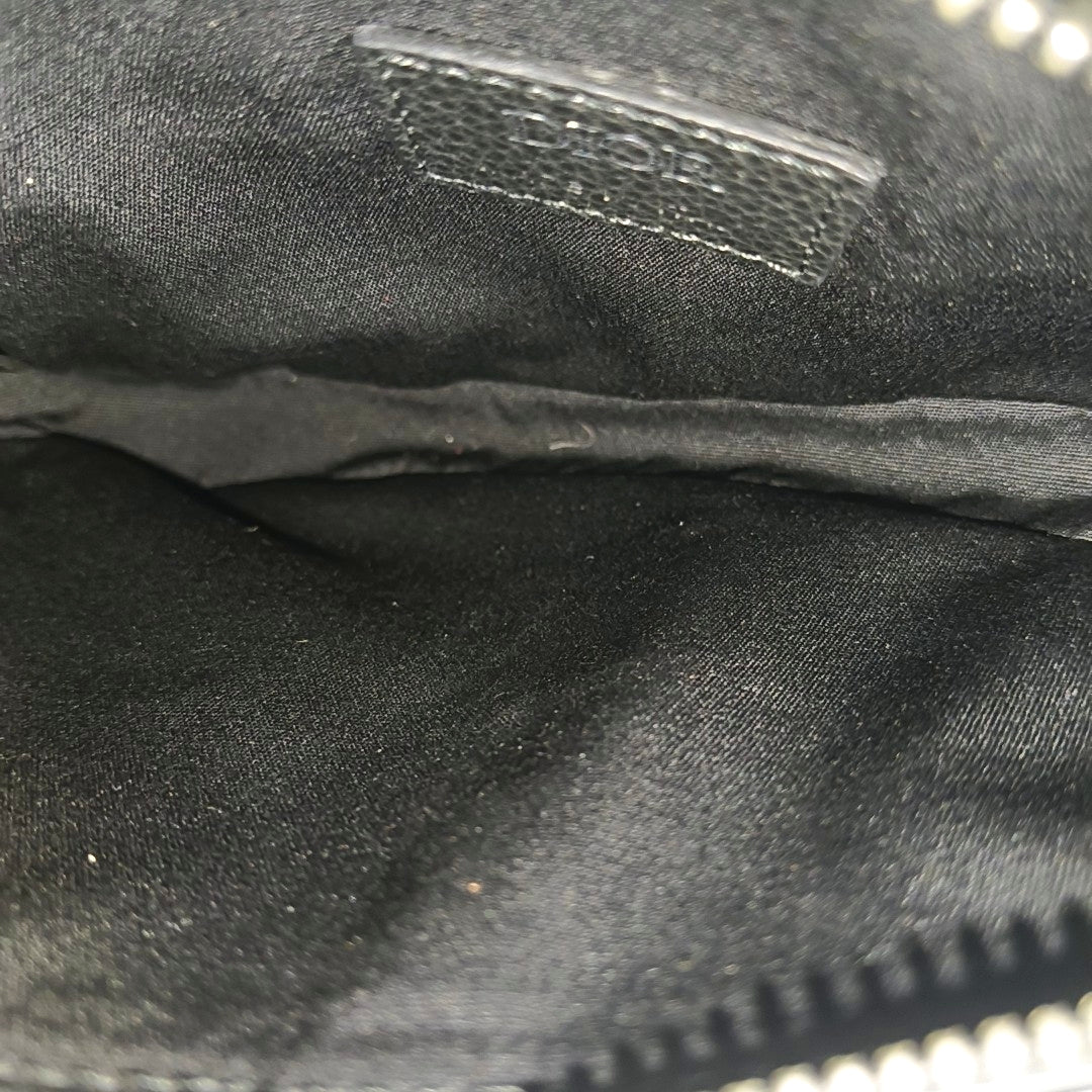 Saddle Mini Calfskin Black