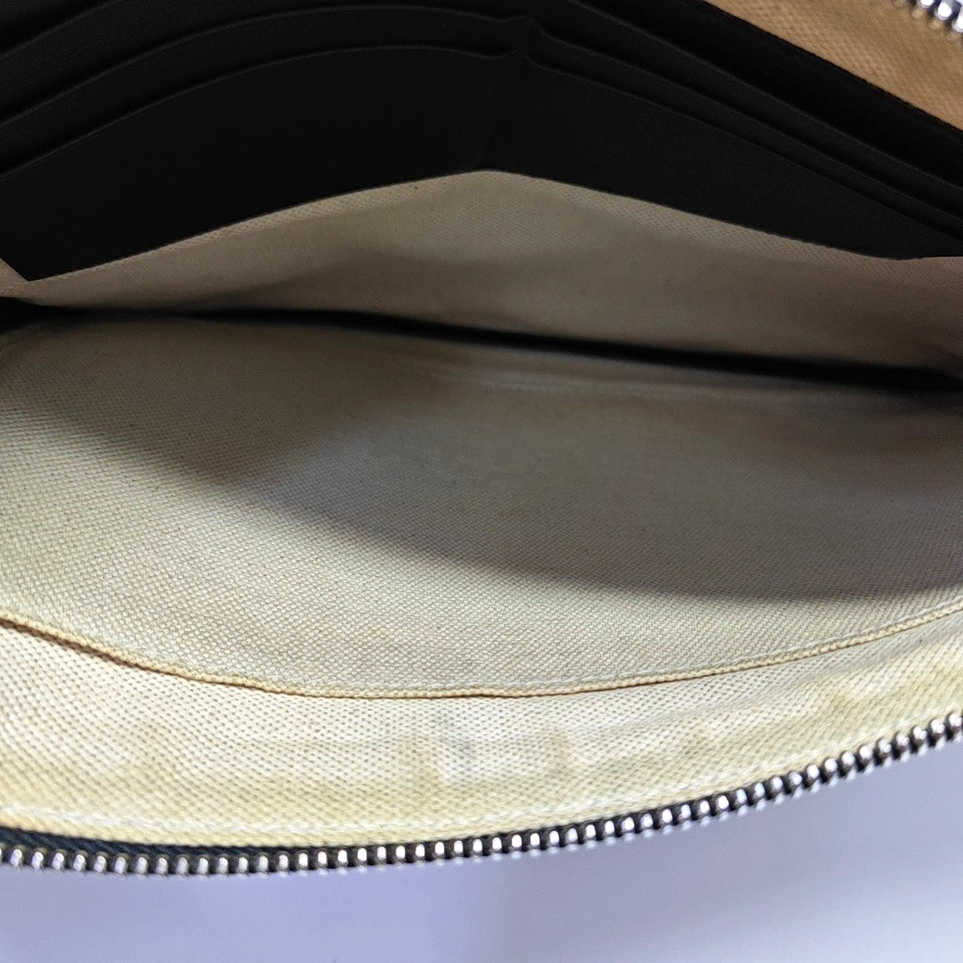 GG Supreme Monogram Coated Canvas Brown