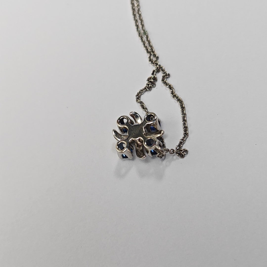 Tiffany &amp; Co. Schlumberger Platinum 950 Silver Necklace