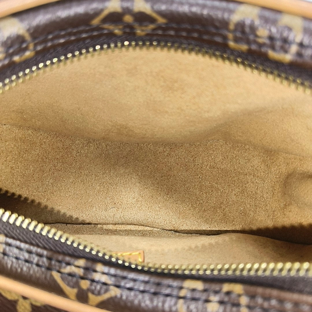 LOOP Monogram Coated Canvas Brown