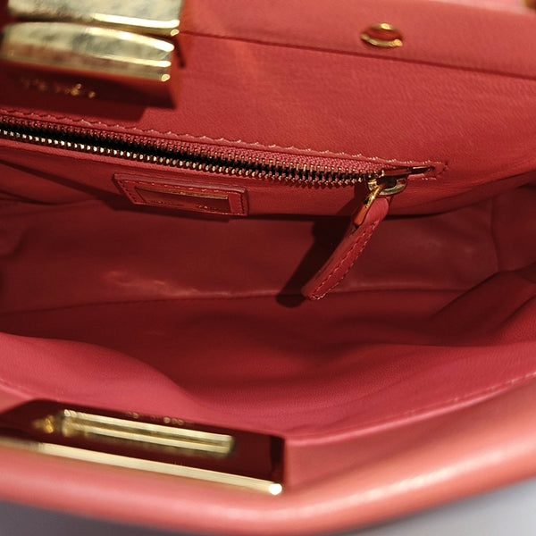 Authenticated pre-owned  Peekaboo Mini Calfskin Pink - Shoulder Bag at Looply
