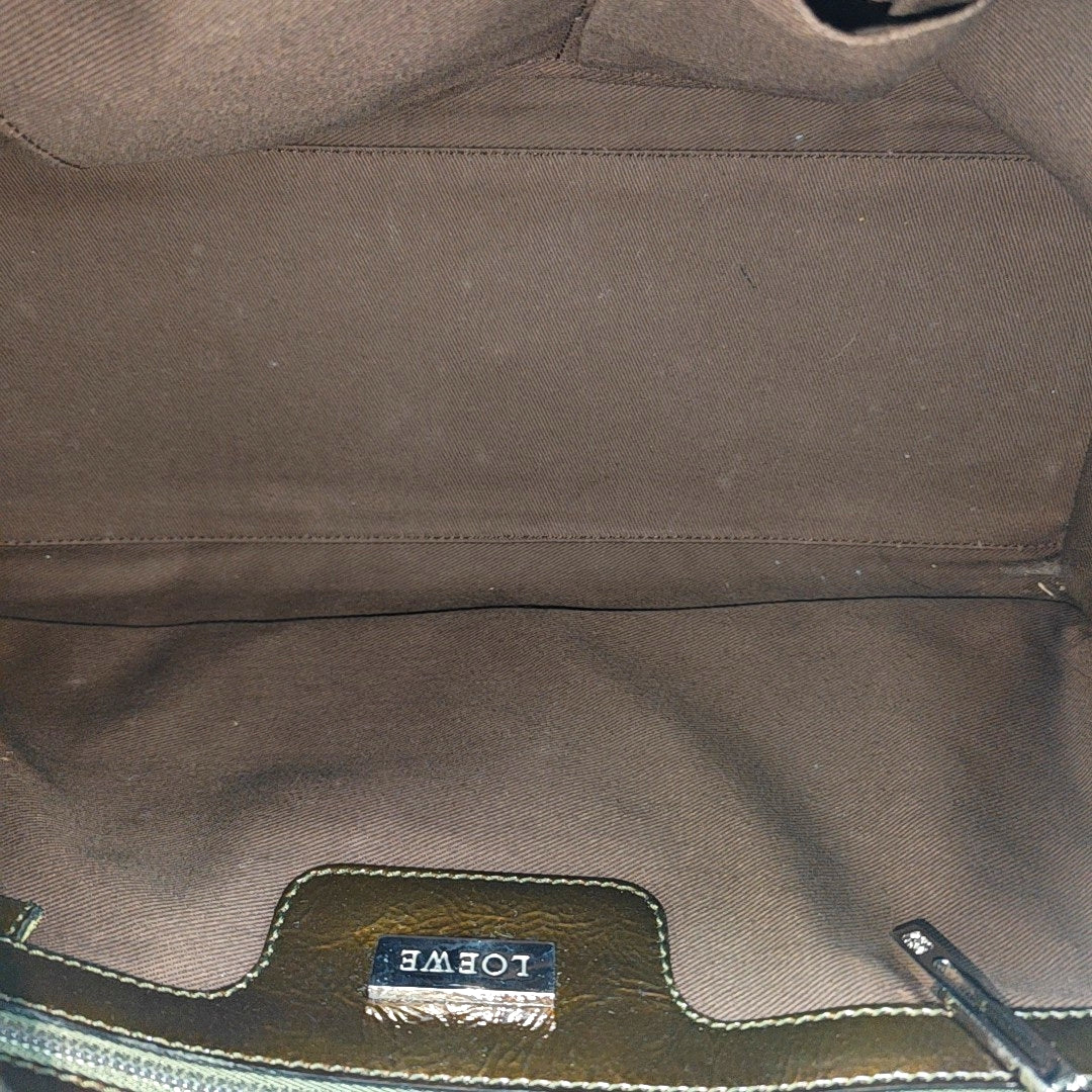 Amazona Patent Leather Brown