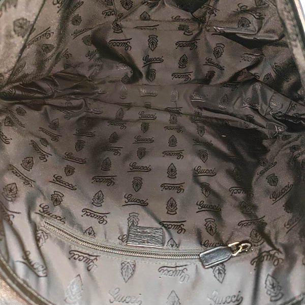 Ligne Shima Monogram Calfskin Black
