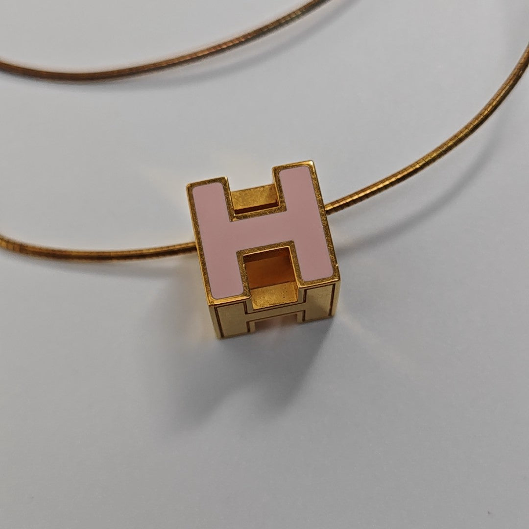 Cage D'h Metal Gold Necklace