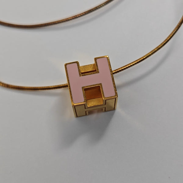 Cage D'h Metal Gold Necklace