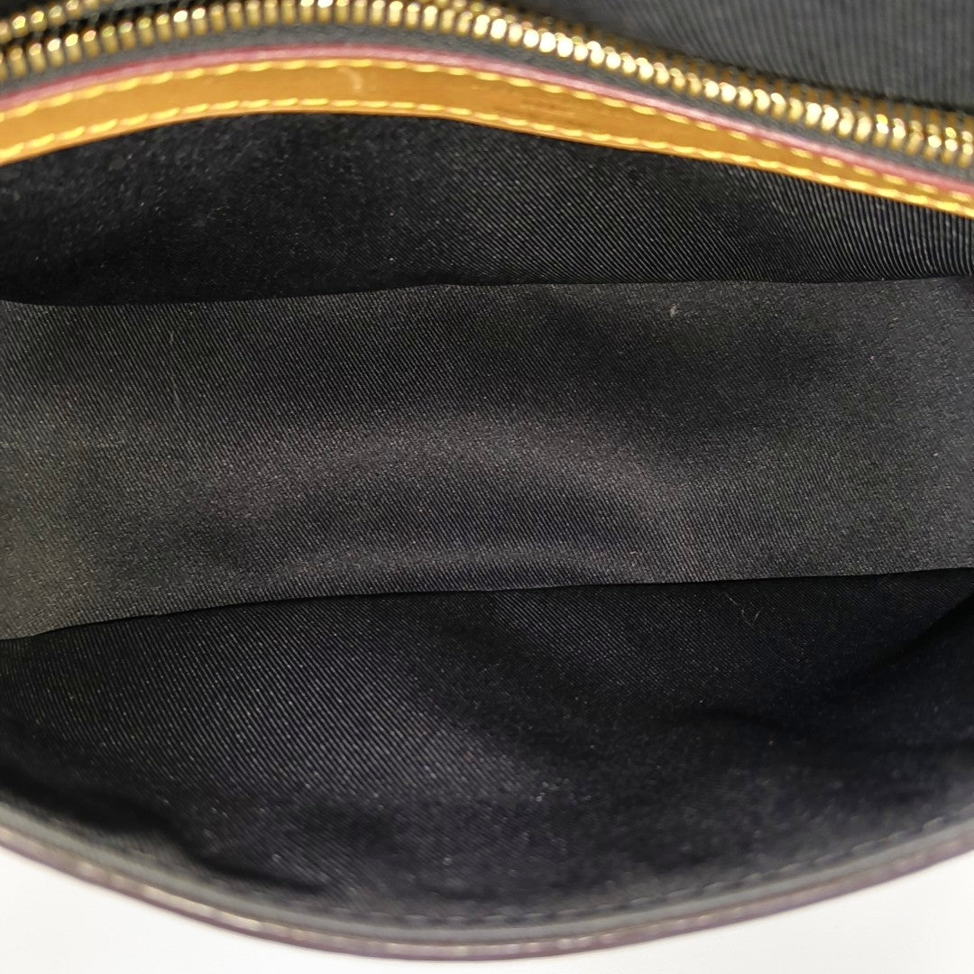 DIANE Monogram Coated Canvas Brown