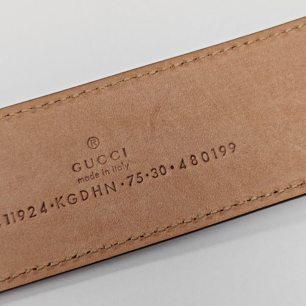 Coated Canvas Belt White