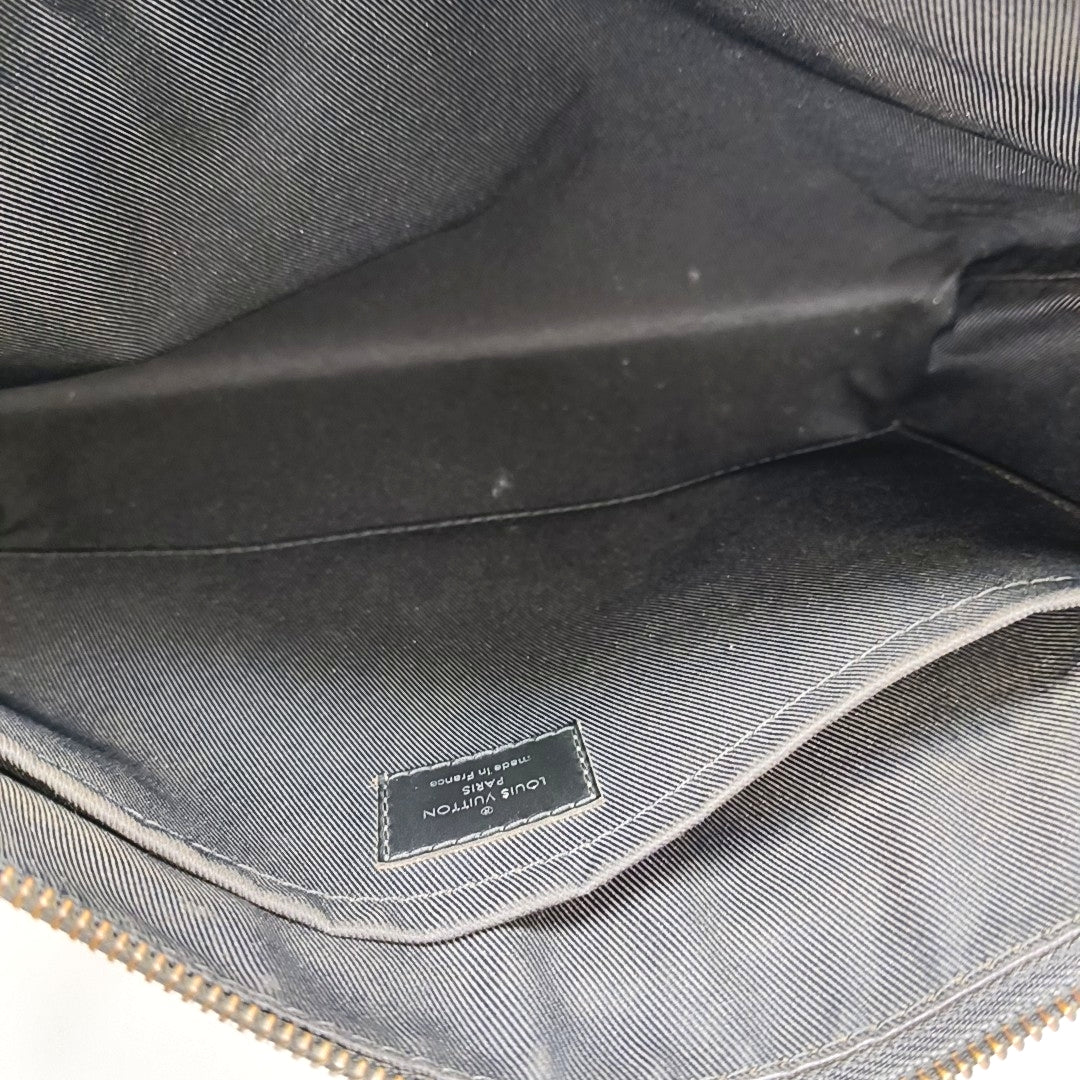 DISCOVERY Monogram Coated Canvas Gray