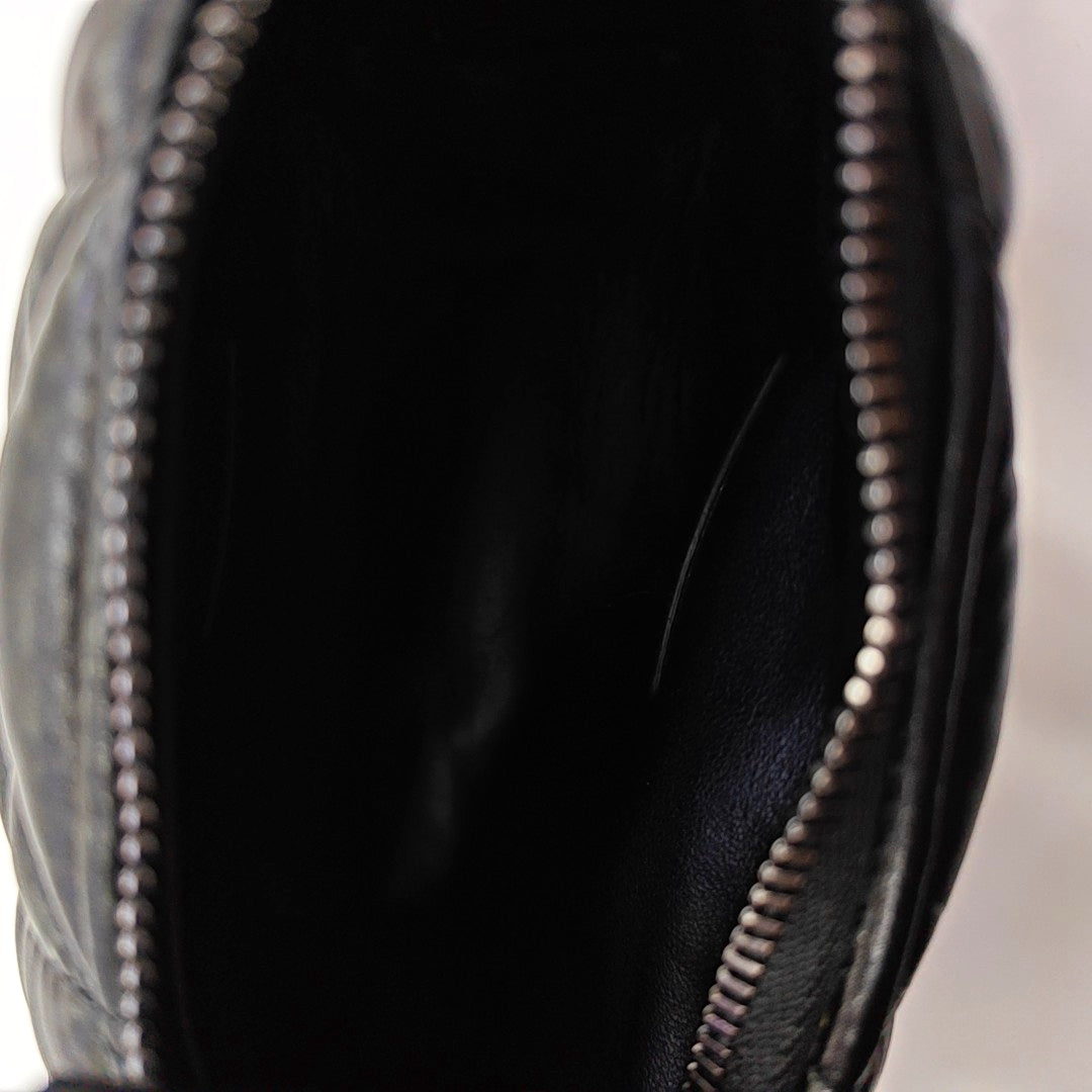 Diortravel Nomad Small Cannage Calfskin Black