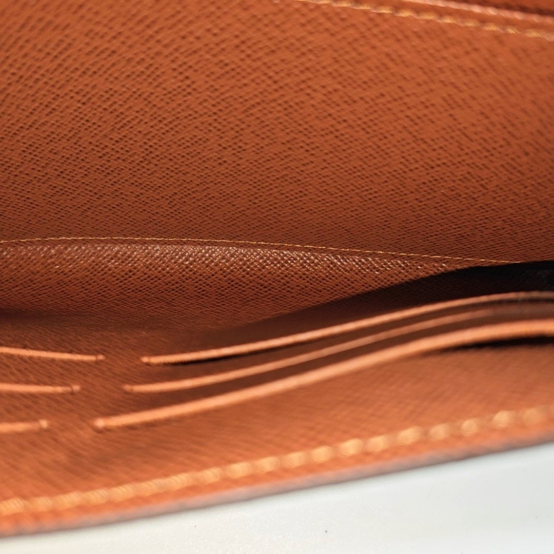 JEANNE Monogram Coated Canvas Brown