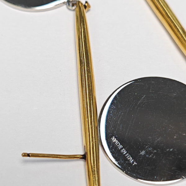 Metal Gold Earrings