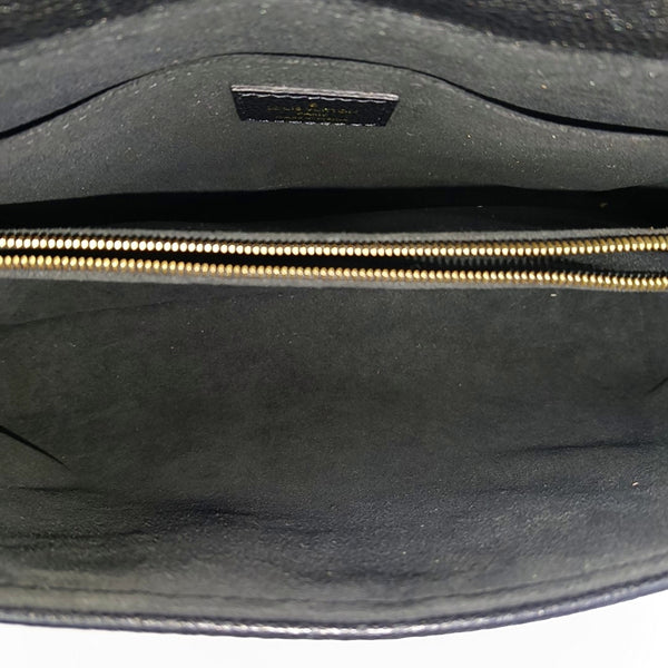 MADELEIN Monogram Calfskin Black