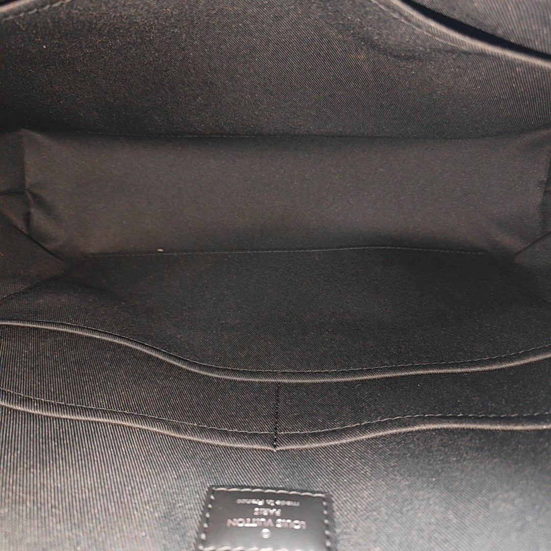 EXPLORER Monogram Coated Canvas Black