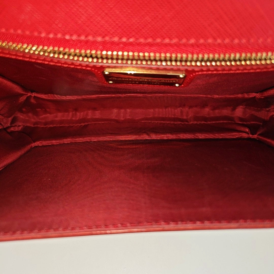 Ginny Calfskin Red