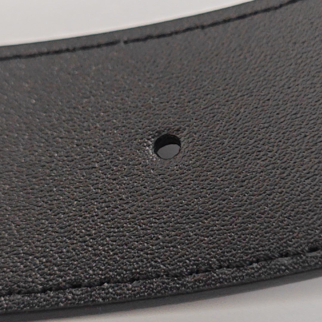 Coated Canvas Belt Brown