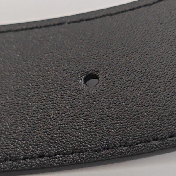 Coated Canvas Belt Brown