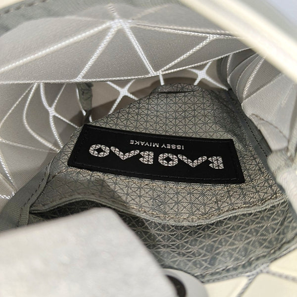 Special Material Top Handle Bag White