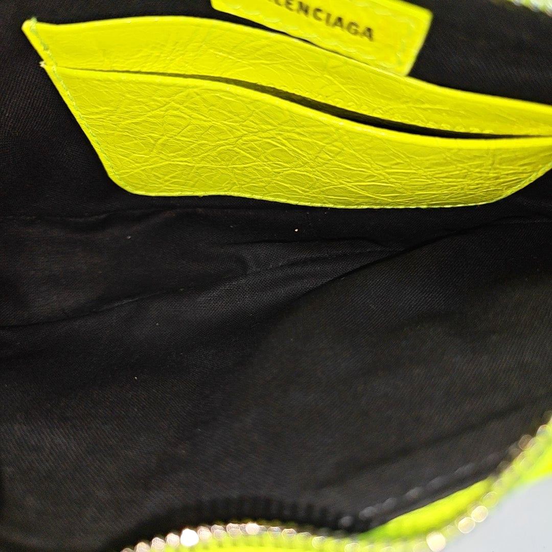 Le Cagole Mini Calfskin Green