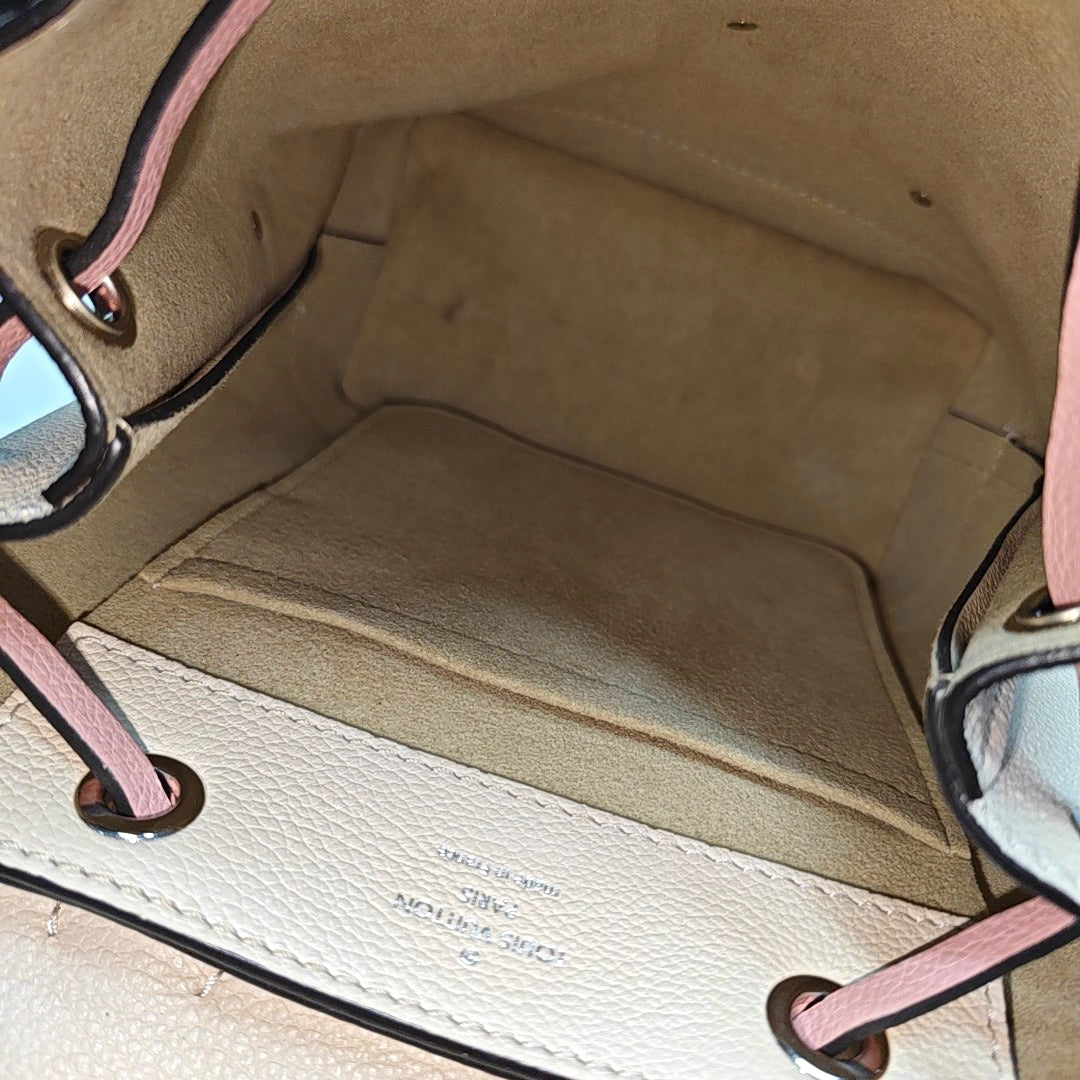 LOCKME Mini Calfskin Beige