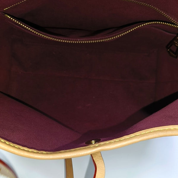 CARRYALL PM Monogram Coated Canvas Brown
