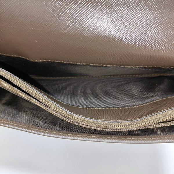 Ginny Calfskin Brown Wallet