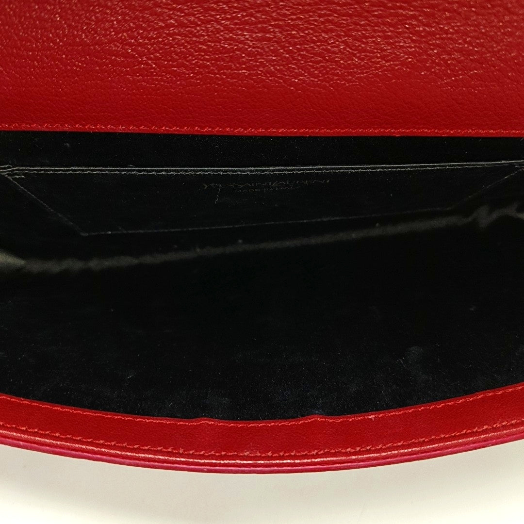 BELLE JOUR Quilted Calfskin Red