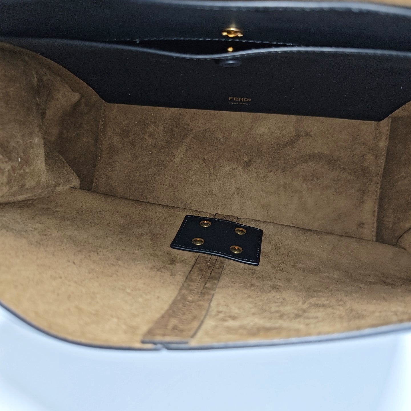 Kan U Large Lambskin Black