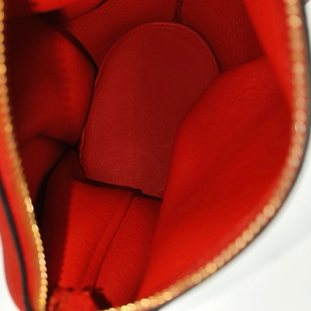Animals Calfskin Red