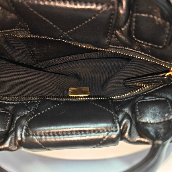 Quilted Lambskin Mini Black
