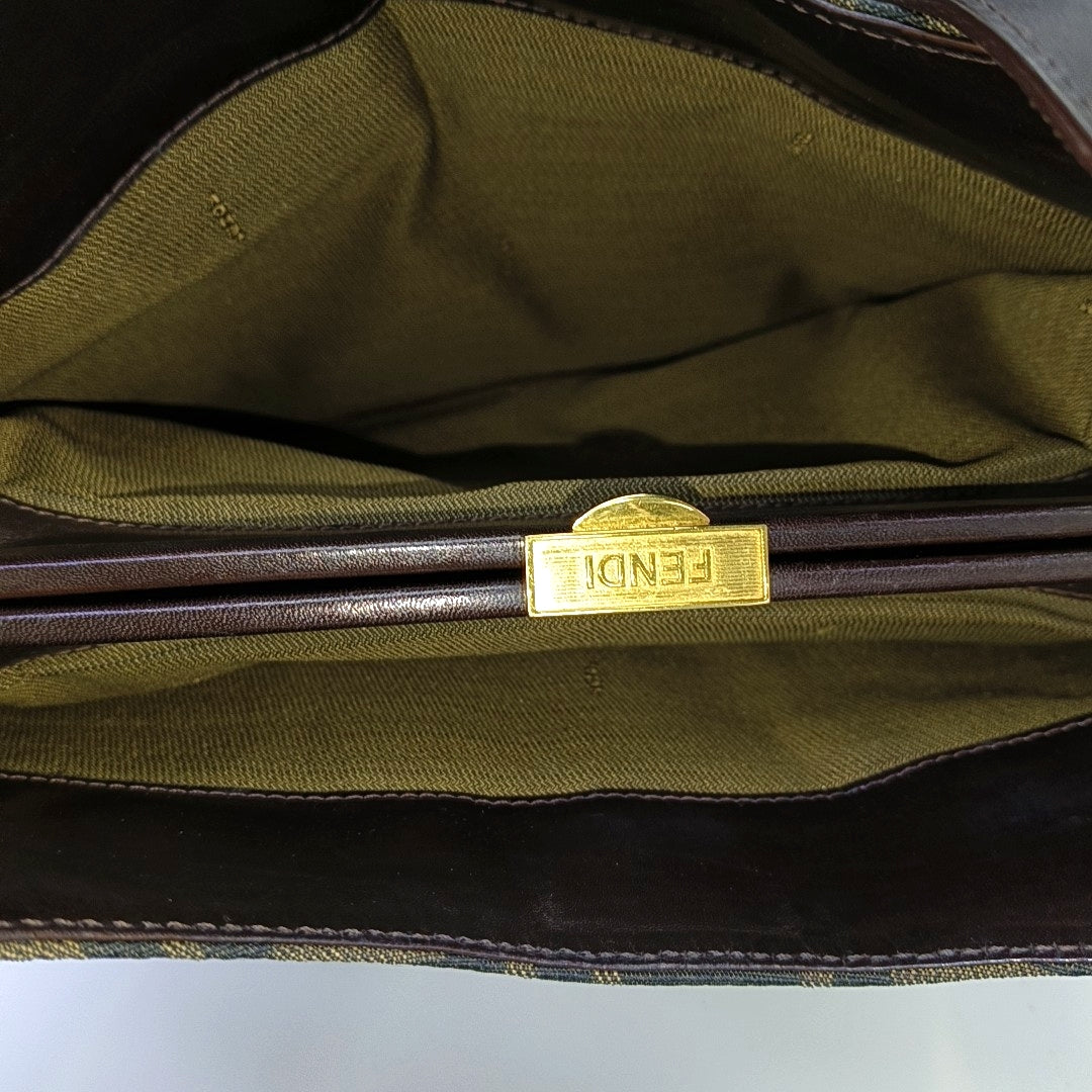 Canvas Shoulder Bag Beige