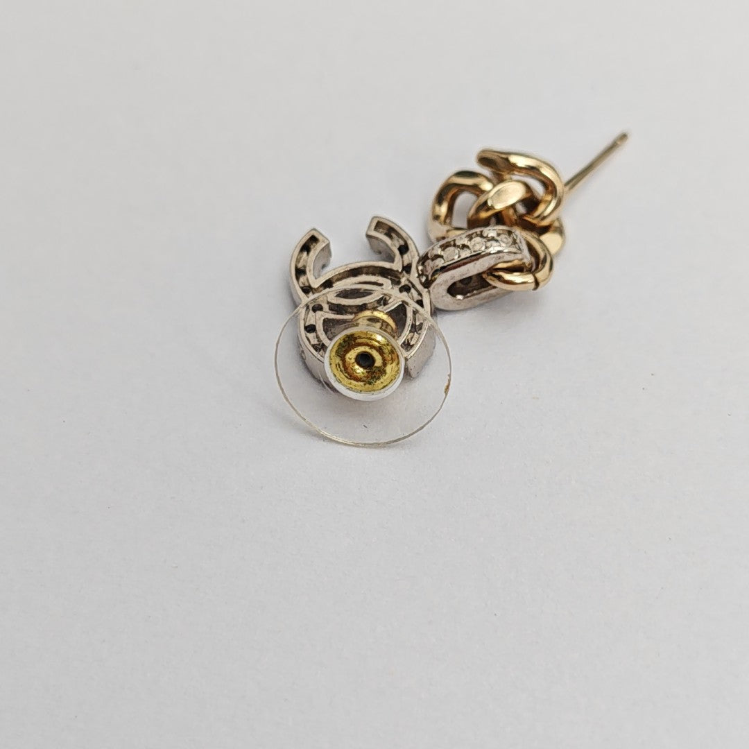 Metal Silver Stud Earrings